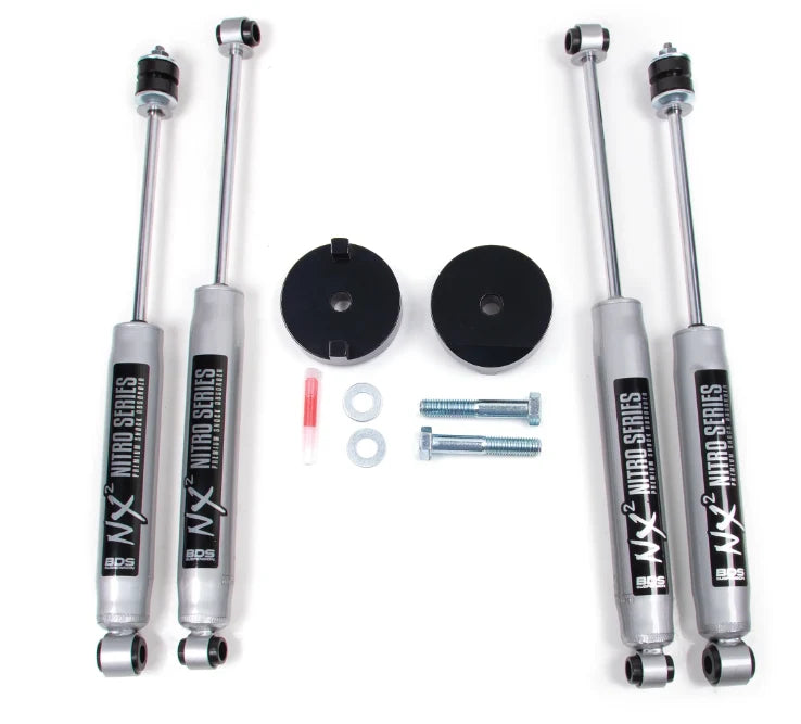 BDS Suspension 2" Leveling Kit 05-16 Ford 6.0/6.4/6.7L Powerstroke