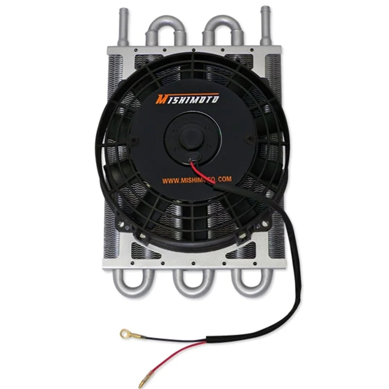 Mishimoto Heavy Duty Transmission Cooler with Electric Fan - Universal