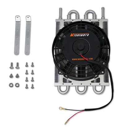 Mishimoto Heavy Duty Transmission Cooler with Electric Fan - Universal