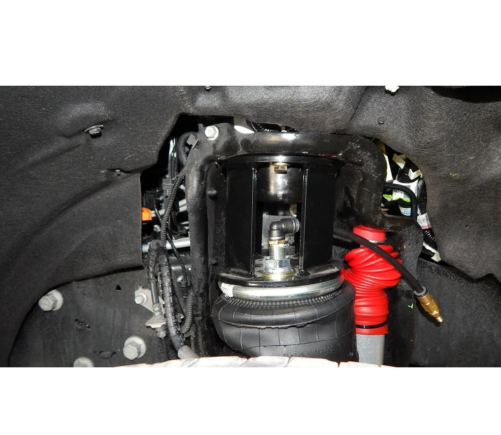 Kelderman 2-Stage Stock Height Front Air Suspension Kit 17-22 Ford 6.7L F-450 4WD Pickup