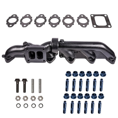 ATS Pulse Flow 2 Piece Exhaust Manifold Kit (T4) 03-07 Ram 5.9L Cummins
