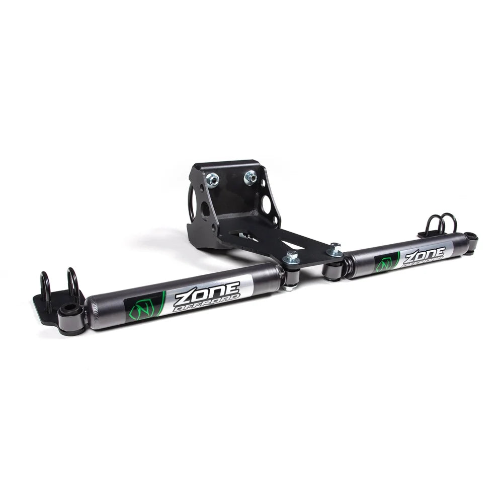 Zone Offroad Dual Steering Stabilizer Kit with Nitro Shocks 05-24 Ford F250/F350