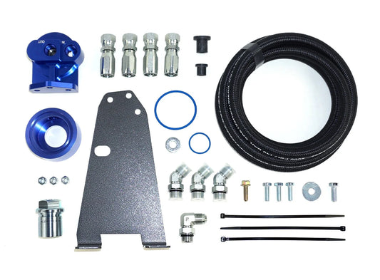 PacBrake Remote Oil Filter Kit 03-09 Dodge 5.9L / 6.7L Cummins