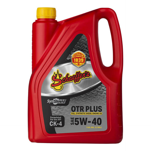 Schaeffer's 9000 SynShield OTR Plus Full Synthetic 5W-40 Engine Oil 5W-40 1 Gallon