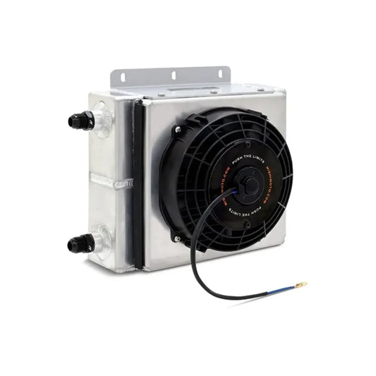 Mishimoto HD Universal Oil Cooler With 8" Electric Fan 23 Row Strutted Tube Style