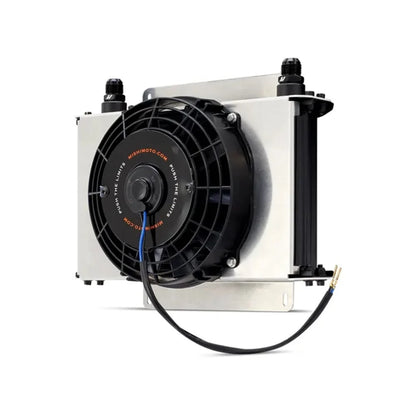 Mishimoto HD Universal Oil Cooler With 8" Electric Fan 23 Row Strutted Tube Style